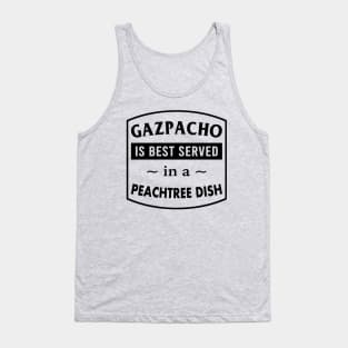 Gazpacho in a Peach Tree Dish Tank Top